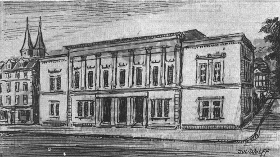 Logenhaus an der Kasinostraße 1861